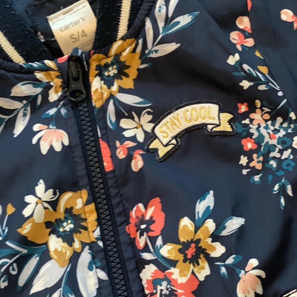 Floral Bomber Jacket - Picture 2 of 2